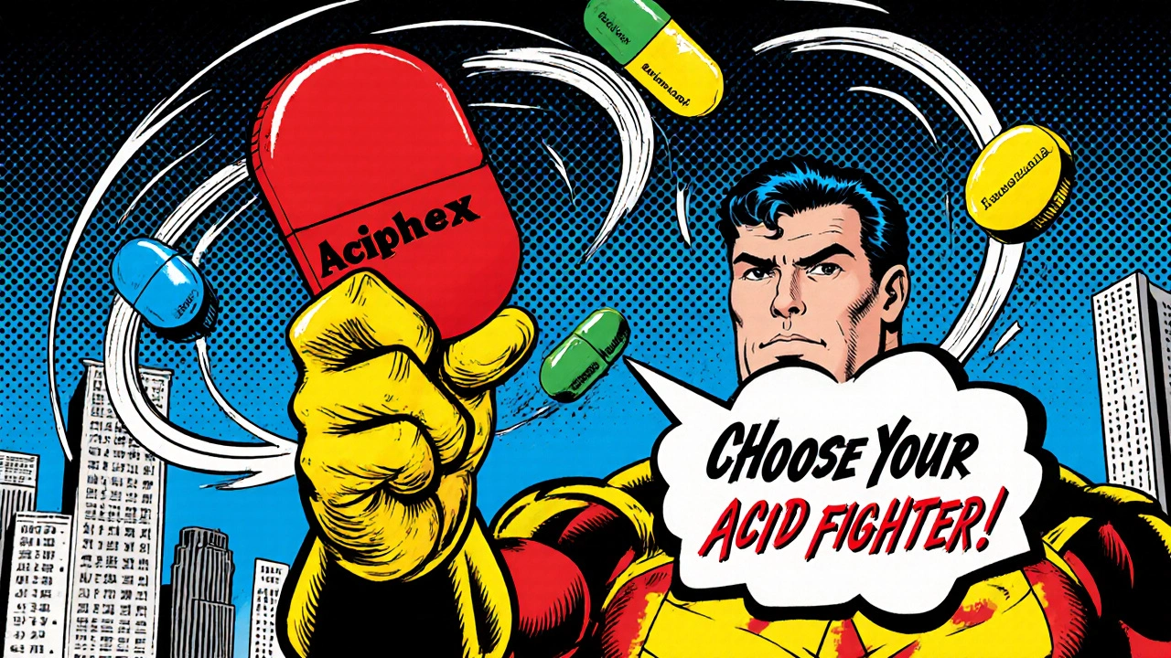 Aciphex (Rabeprazole) vs Alternatives: Which Acid Reducer Is Best?