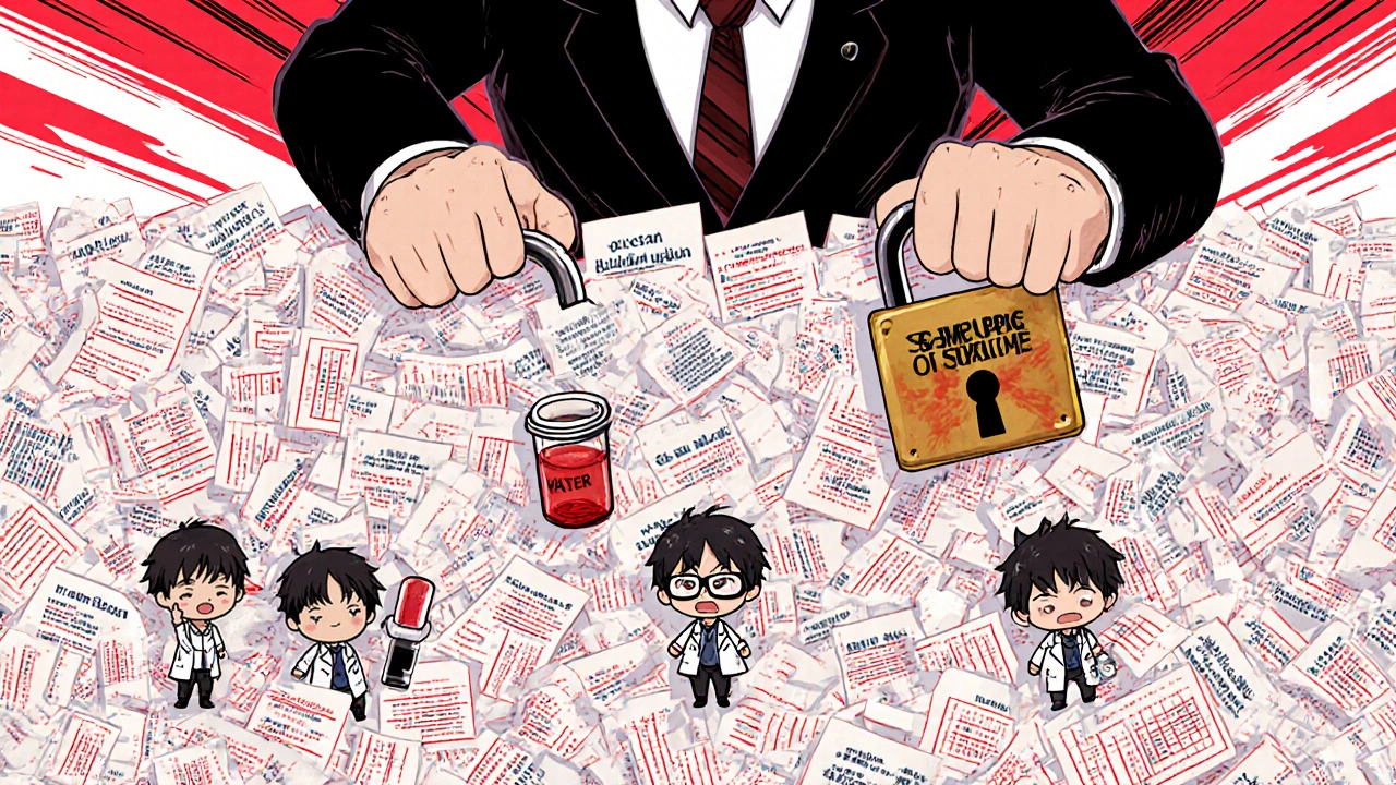 Tiny biosimilar developers nervous behind a wall of overlapping patents.